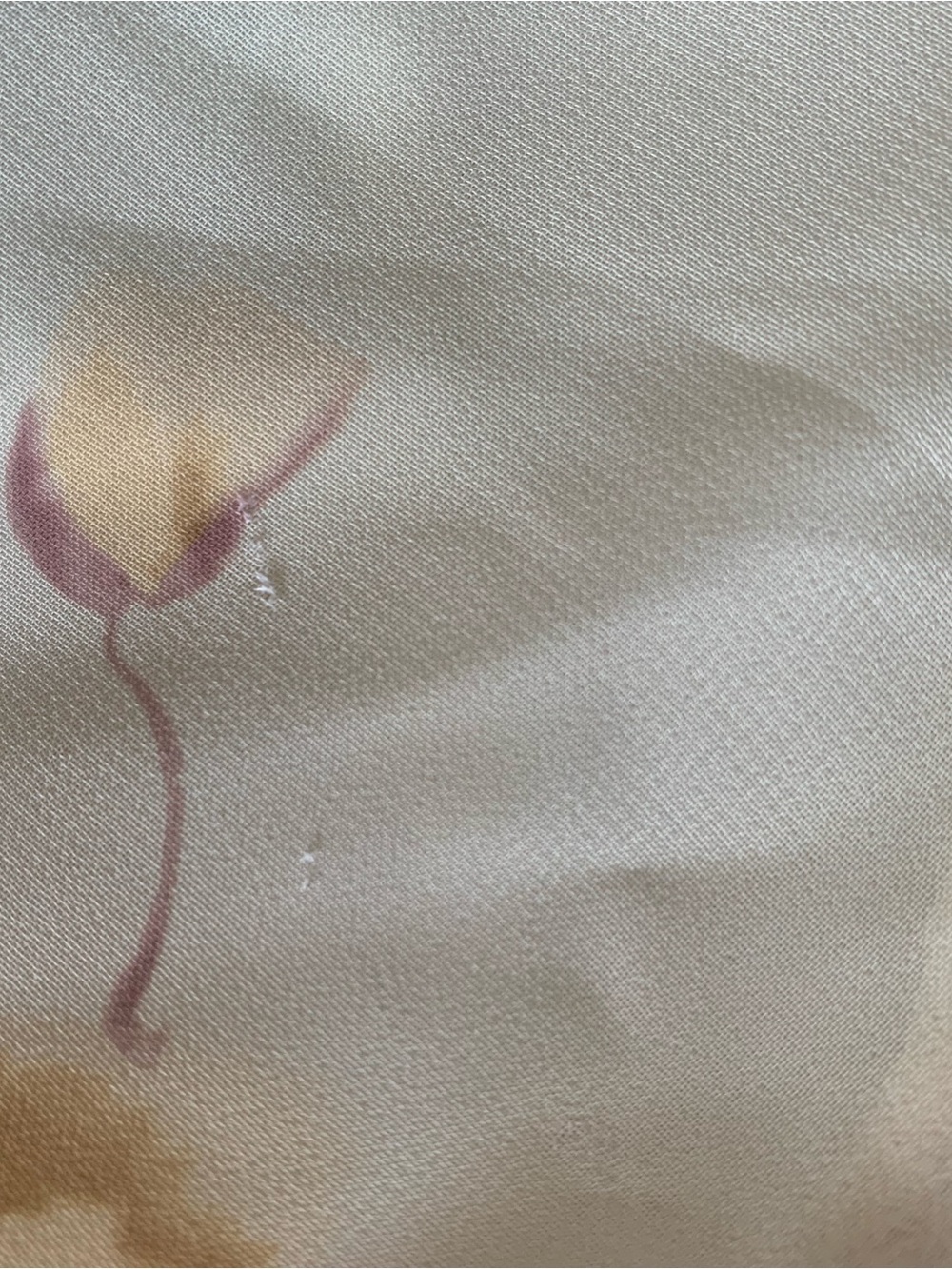 Women’s Yellow Floral Slip Dress - Picture 6 of 9